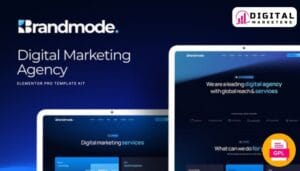 Brandmode Digital Marketing Agency Elementor Pro Kit [GPL]