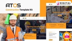 Atos Construction Elementor Template Kit [GPL]