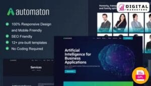 Automaton Artificial Intelligence Elementor Template Kit [GPL]