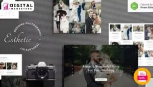 Esthetic Wedding Photography Elementor Template Kit [GPL]