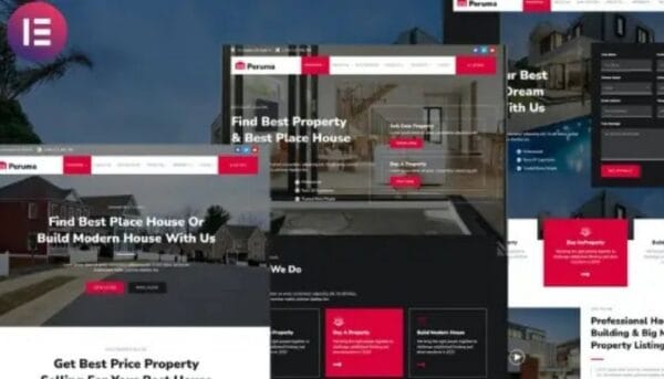 Peruma Best Property Elementor Template Kit [GPL]