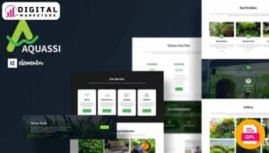 Aquassi Elementor Template Kit [GPL]