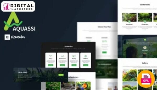 Aquassi Elementor Template Kit [GPL]