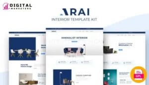 Arai Interior Elementor Template Kit [GPL]