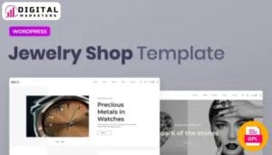 Brilly Jewlery Shop Elementor Template Kit [GPL]