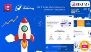 Influence Marketing SEO Elementor Template Kit [GPL]