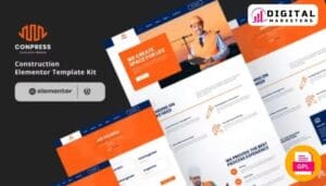 Conpress Construction Elementor Template Kit [GPL]