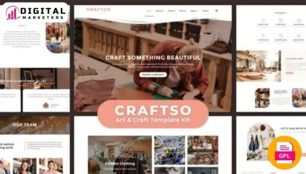 Craftso Art & Craft Template Kit [GPL]