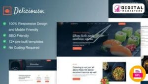 Deliciouso Restaurant Elementor Template Kit [GPL]