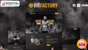 FitFactory Gym Elementor Template Kit [GPL]