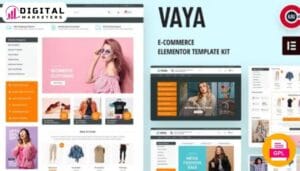 Vaya E-Commerce Elementor Template Kit [GPL]