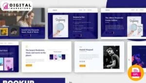 BookUp Bookstore & Self-Publishing Elementor Kit [GPL]