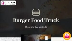 Burger - Food Truck & Popup Restaurant Elementor Template Kit [GPL]