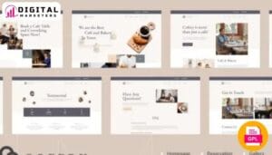 Cofery - Restaurant & Cafe Elementor Template Kit [GPL]