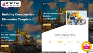 Constructa - Building & Construction Elementor Template Kit [GPL]