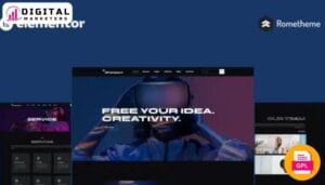 D Urban - Digital Agency Elementor Pro Full Site Template Kit [GPL]