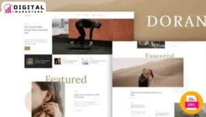 Doran - Blog & Magazine Elementor Template Kit [GPL]