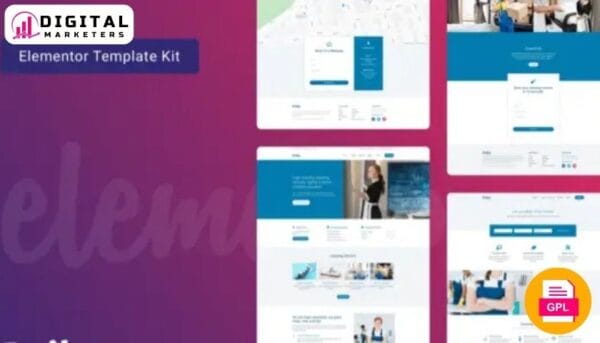 Dribo - Cleaning Company Template Kit for Elementor [GPL]