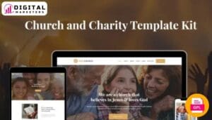 Holy Church Charity Elementor Template Kit | Church & Non-Profit [GPL]