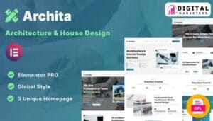 Archita - Architecture & Interior Design Elementor Template Kit [GPL]
