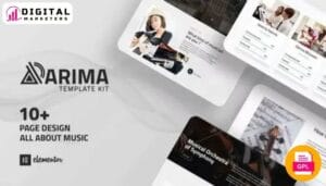 Arima - Musical Symphony Elementor Template Kit [GPL]