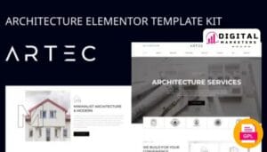 Artec - Architecture Elementor Template Kit [GPL]
