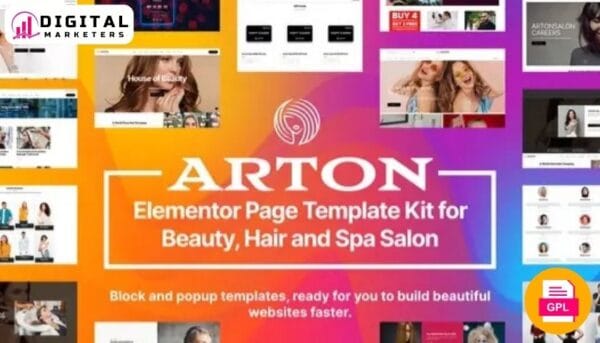 Arton - Beauty Spa & Salon Template Kit [GPL]