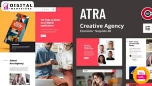 Atra - Creative Agency Elementor Template Kit [GPL]