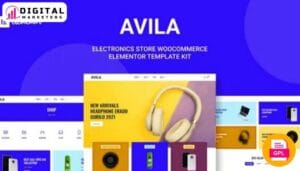 Avila - Electronic WooCommerce Elementor Template Kit [GPL]
