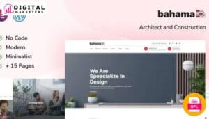 Bahama - Contractor & Architect Elementor Pro Template Kit [GPL]