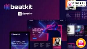 Beatkit Music Event Promotion Elementor Template Kit [GPL]