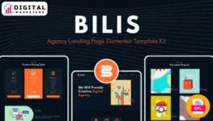 Bilis Agency Landing Page Elementor Block Kit [GPL]