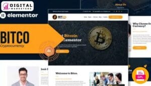 Bitco Bitcoin & Crypto Template Kit for Blockchain Startups [GPL]