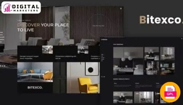 Bitexco Creative Interior Design Studio Template Kit [GPL]