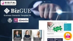 Bizgue Corporate & Business Services Elementor Kit [GPL]