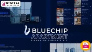 Bluechip Property & Apartment Rental Template Kit [GPL]