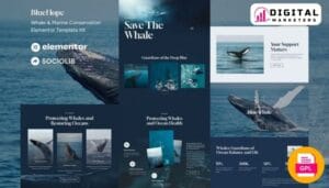 Bluehope Marine & Whale Conservation Template Kit [GPL]