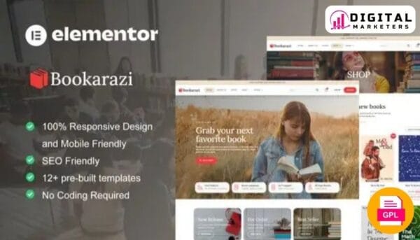 Bookarazi Author & Publishing House Template Kit [GPL]