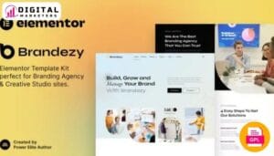 Brandezy Creative Studio & Branding Agency Kit [GPL]