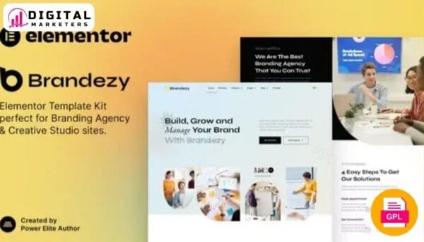 Brandezy Creative Studio & Branding Agency Kit [GPL]