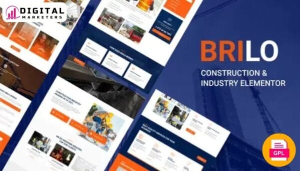 Brilo Industrial & Construction Company Template Kit [GPL]