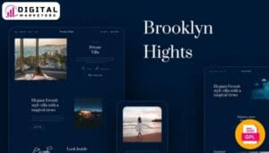 Brooklyn Heights Villa & Luxury Hotel Template Kit [GPL]