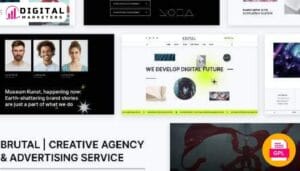 Brutal Advertising Agency & Creative Services Kit [GPL]