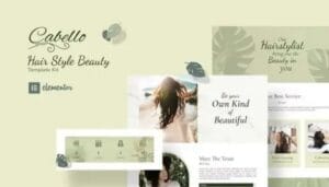 Cabello - Professional Stylist Elementor Template Kit [GPL]