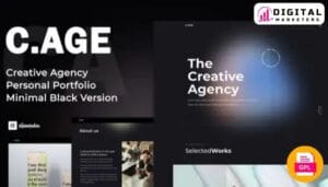 C-Age - Creative Agency Personal Portfolio Elementor Template Kit [GPL]