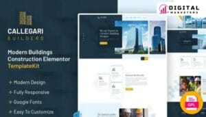 Callegari Builders - Elementor Template Kit [GPL]