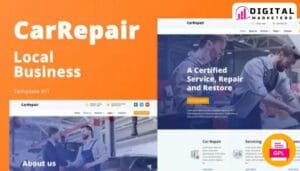 CarRepair - Local Business Template Kit [GPL]