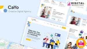 Cayo - Creative Agency Elementor Template Kit [GPL]