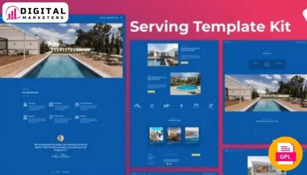 Citala - Swimming Pool Maintenance Company Elementor Template Kit [GPL]