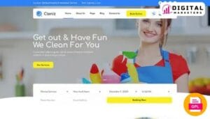 Cleniz - Cleaning Services Elementor Template Kit [GPL]